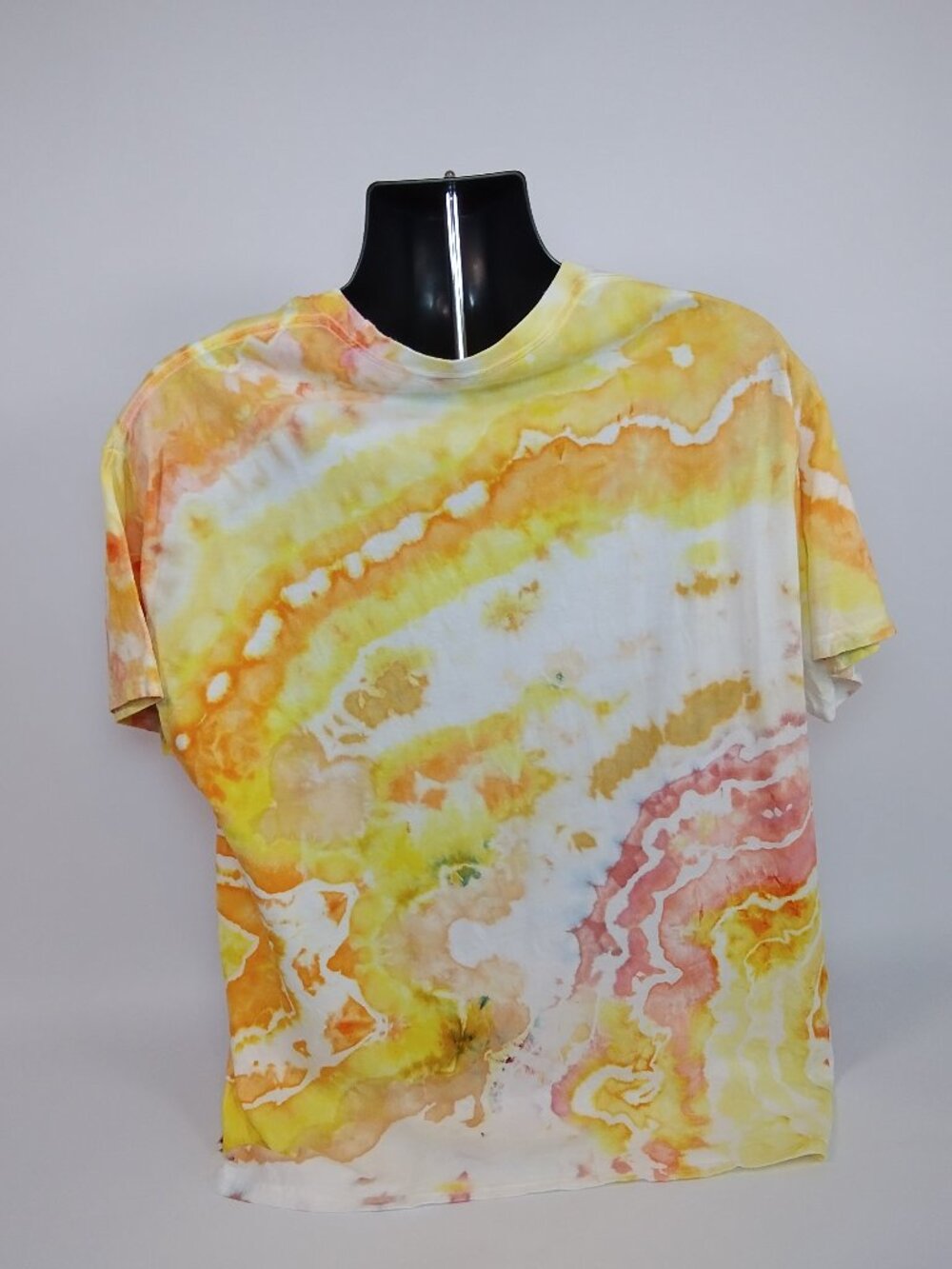 Mens XL Hanes "Geode" Ice Dyed T-Shirt - Picture 2 of 2